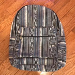 Fabric backpack